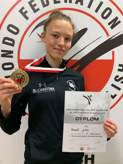 Julia Nowak została Mistrzynią Polski Juniorów